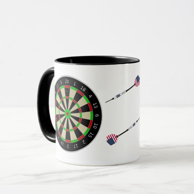 Taza eDesign Darts Mug (Anverso izquierdo)