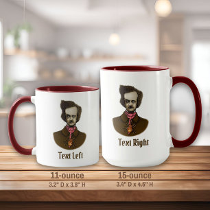 Taza Edgar con un error de oro