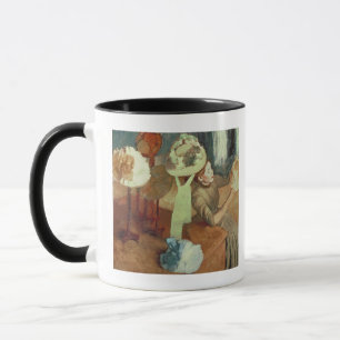 Taza Edgar Degas el   la tienda de la sombrerería,