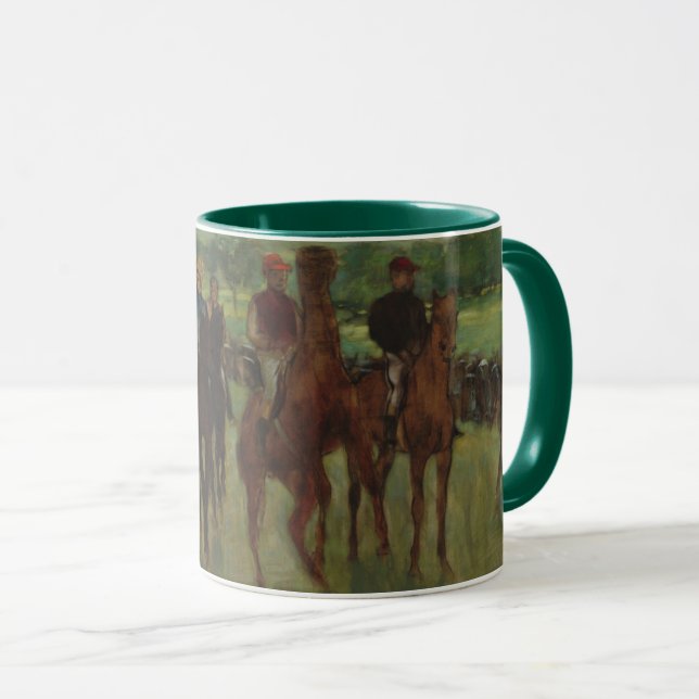 Taza Edgar Degas el | los jinetes (Anverso derecho)