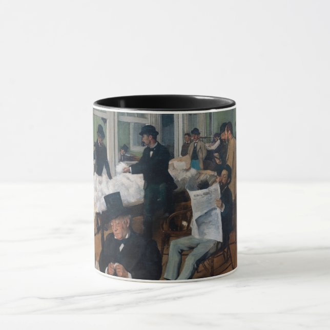 Taza Edgar Degas - Oficina de algodón en Nueva Orleans (Centro)