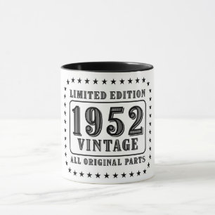 Taza Edición limitada de Vintage 1952