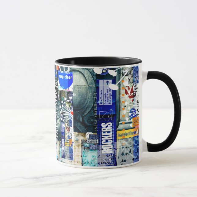 Taza edición limitada manchester barrio norte mug (Derecha)