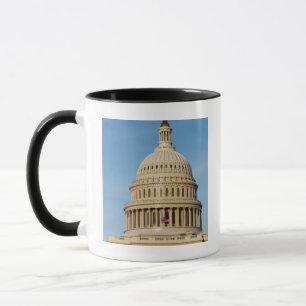 Taza Edificio del capitolio tirado en la oscuridad