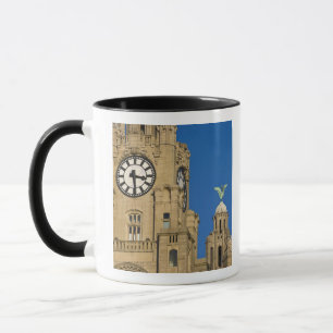 Taza Edificio del Hígado, Liverpool, Merseyside, Inglat