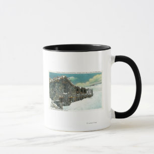 Taza Edificio del museo de Ridge del rastro del paso de