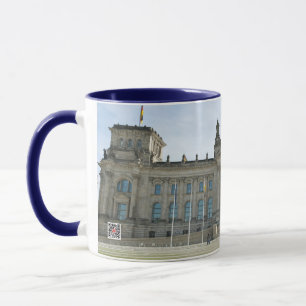 Taza Edificio del Reichstag en Berlín
