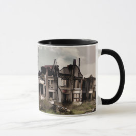 Taza Edificios Abandonados | Destrucción posterior al a
