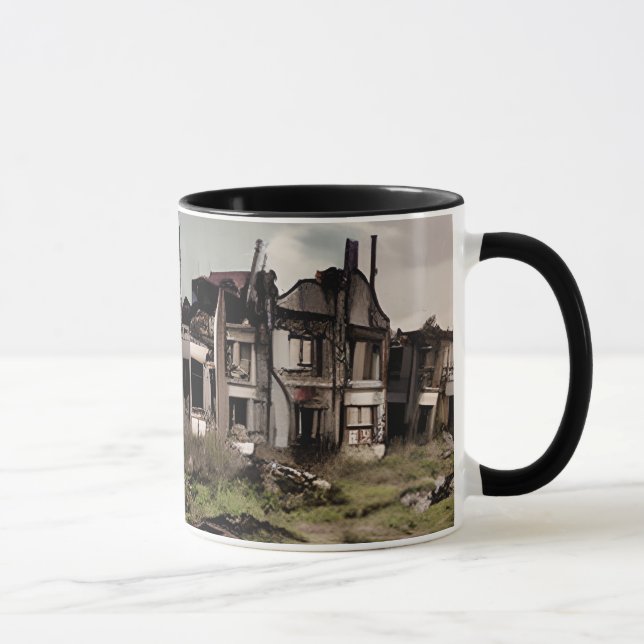 Taza Edificios abandonados Post Apocalipsis (Derecha)