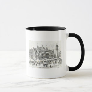 Taza Edificios terminados del palacio de la gente