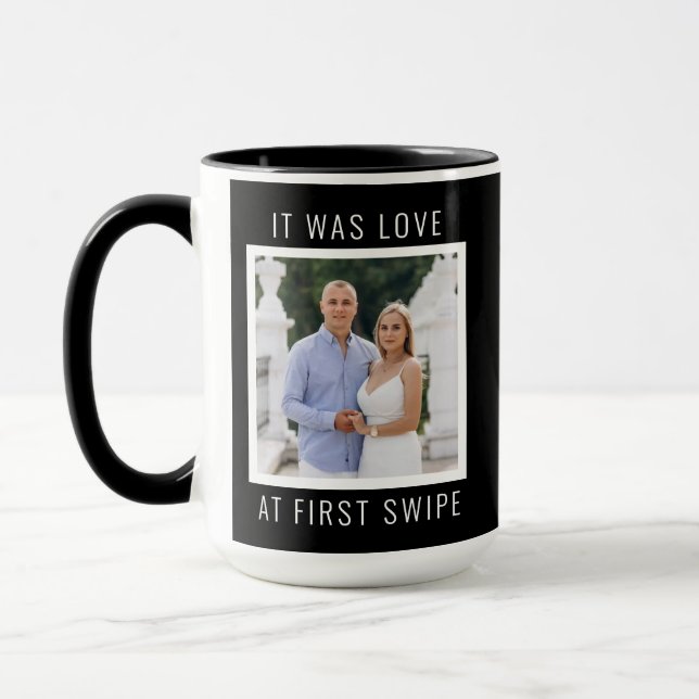 Taza Editable Text and Custom Photo Valentine's Day  (Izquierda)