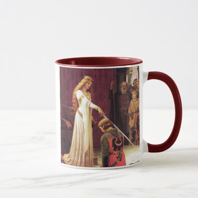 Taza Edmund Blair Leighton: El Mug de la Academia (Derecha)