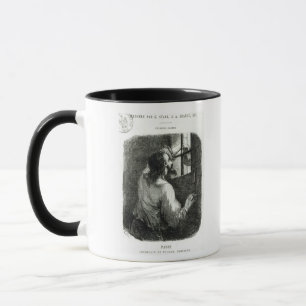 Taza Edmundo Dantes encarcelado en el d'If del castillo