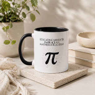 Taza Educando Mentes Abarcan Todas Las Ideas De Matemát