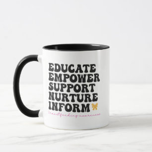 Taza Educar Empower Support Nurture Inform Breastfeed