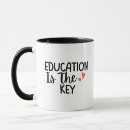 Taza 'Education Is The Key' Teacher Thank You Gift 