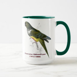 Taza Edward Lear Parakeet-Macaw