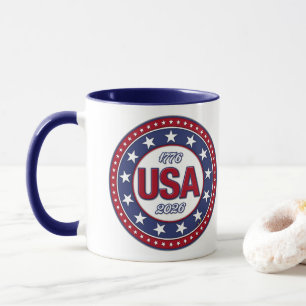 TAZA EE. UU. 1776 - 2026