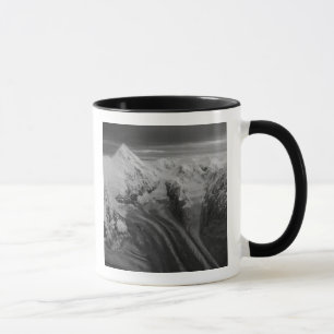 Taza EE. UU., Alaska, Parque Nacional Denali, Vista aér