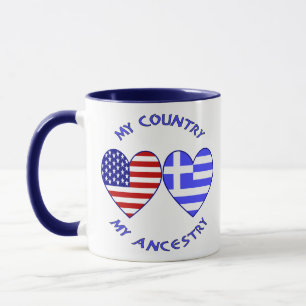 Taza EE. UU. / Ascendencia griega
