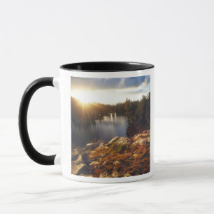 Taza EE. UU., California, montañas de la Sierra Nevada.