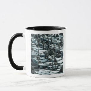 Taza EE. UU., California, Palm Springs. Parque de casas