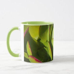 Taza EE. UU., California. Planta de Lobelia Gigante en