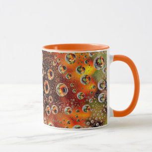 Taza EE. UU., Colorado, Lafayette. Burbujas de agua en 