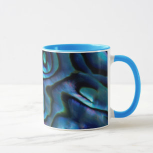 Taza EE. UU., Colorado, Lafayette. Concha de abulón