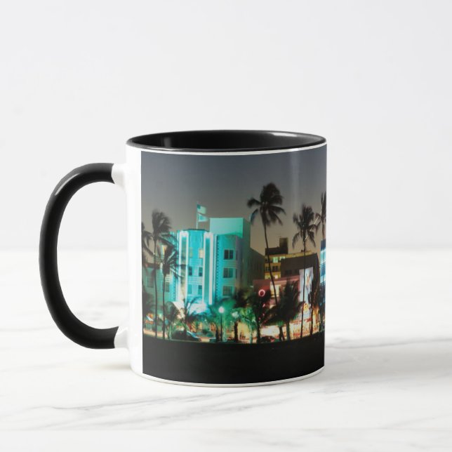 Taza EE.UU., Florida, Miami Beach, Ocean Drive, Art Dec (Izquierda)