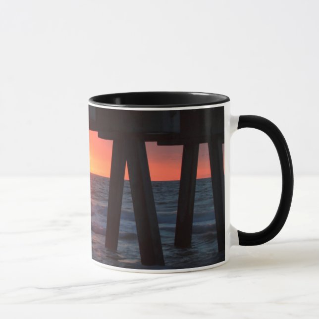 Taza EE.UU., Georgia, Isla Tybee, Pier Tybee (Derecha)