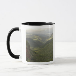 Taza EE. UU., Hawái, Kauai, mirador del cañón. (RF)