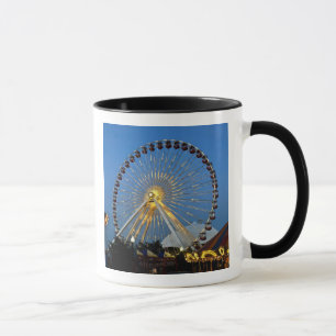 Taza EE.UU., Illinois, Chicago, Cityscapes, Luz