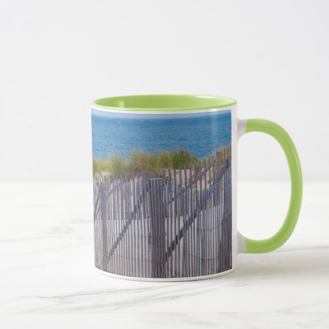Taza EE. UU., Massachusetts. Dunas y camino (Derecha)