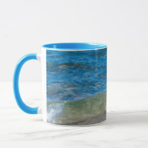 Taza EE. UU., Michigan. Aguas cristalinas del lago Supe