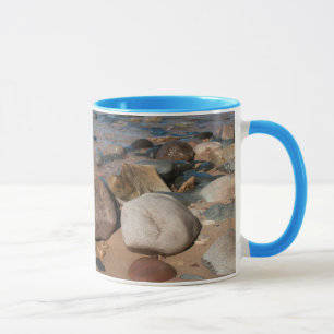 Taza EE. UU., Michigan. Cantos rodados redondeados en 1
