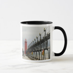 Taza EE. UU., Michigan, costa del lago Michigan, Grand