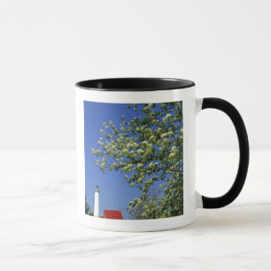 Taza EE. UU., Michigan, East Tawas. Faro de Tawas con