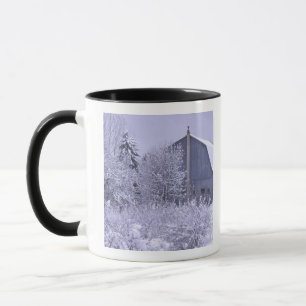 Taza EE. UU., Michigan, Rochester Hills. Azul nevado