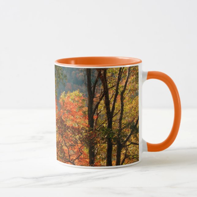 Taza EE. UU., Tennessee. Follaje de otoño (Derecha)