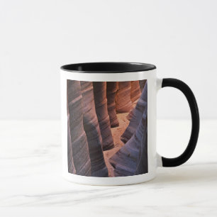 Taza EE. UU., Utah, Escalante. Arenisca repetitiva