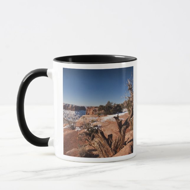 Taza EE. UU., Utah, Moab. Parque Nacional Canyonlands, (Izquierda)