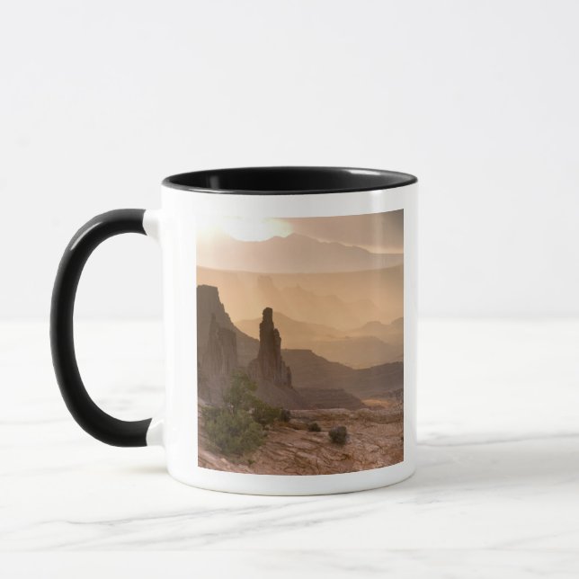 Taza EE.UU.; Utah; Parque Nacional Canyonlands. Vista d (Izquierda)