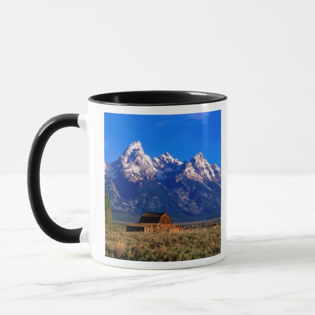 Taza EE.UU., Wyoming, Parque Nacional Grand Teton, maña (Izquierda)