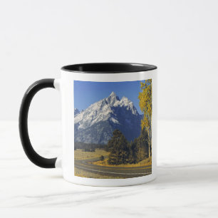Taza EE. UU., Wyoming, Parque Nacional Grand Teton. Tet