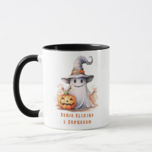 Taza Eerie Elixirs y Espresso Ghost Halloween Mug