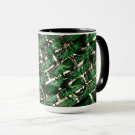 Taza ¿Efecto "muro" verde y burbujas más oscuras?