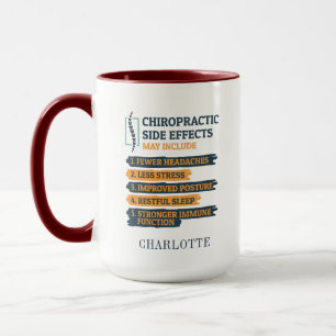 Taza Efectos secundarios divertidos de la quiropráctica