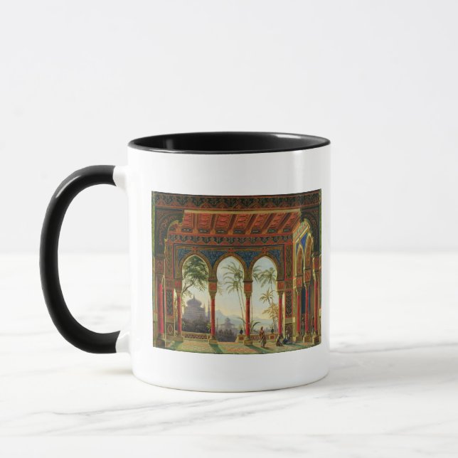 Taza Efectúe el diseño para la ópera 'Ruslan y Lyudmila (Izquierda)