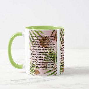 Taza Efesios 3:14-19 Oración Mug de dos tonos